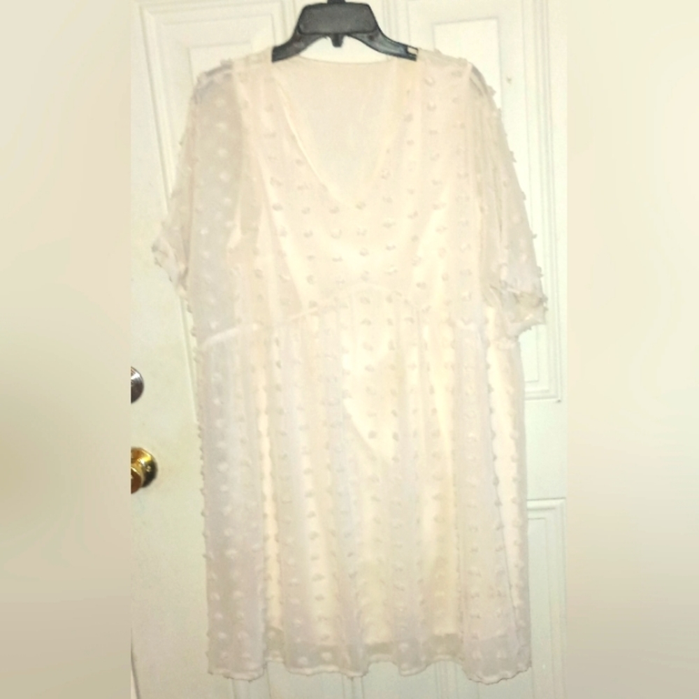 Cream Dress